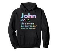 John Like A Normal Guy Only Cooler Legend King Nome Felpa con Cappuccio