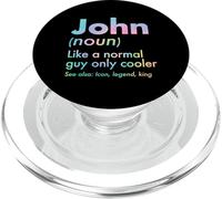 John Like A Normal Guy Only Cooler Legend King Nome PopSockets PopGrip per MagSafe