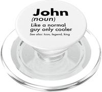 John Like A Normal Guy Only Cooler Legend King Nome PopSockets PopGrip per MagSafe