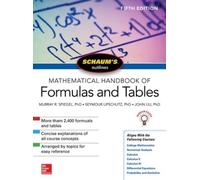 John Liu Seymou Schaum's Outline of Mathematical Handbook of Formula (Tascabile)