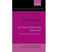 John Locke: An Essay concerning Toleration (Copertina rigida)
