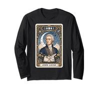 John Locke Liberalismo Filosofo libertà Maglia a Manica