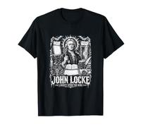 John Locke Liberty Apre la filosofia mentale Maglietta