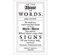 John Locke Of the Abuse of Words (Tascabile) Penguin Great Ideas