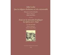 John Locke Que la Religion Chretienne est Tres Raisonnable - Discour (Tascabile)
