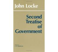 John Locke Second Treatise of Government (Copertina rigida) Hackett Classics