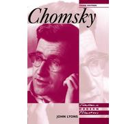 John Lyons Chomsky (Tascabile) Fontana Modern Masters