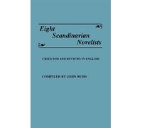 John M. Budd Eight Scandinavian Novelists (Copertina rigida)