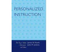 John M. Jenkins James W. Keefe Personalized Instruction (Tascabile)