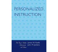 John M. Jenkins James W. Keefe Personalized Instruction (Tascabile)