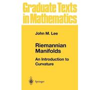 John M. Lee Riemannian Manifolds (Copertina rigida)