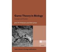 John M. McNamara Olof Leimar Game Theory in Biology (Copertina rigida)