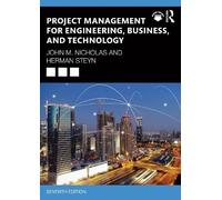 John M. Nicholas H Project Management for Engineering, Business, and (Tascabile)