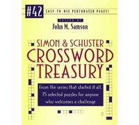 John M. Samson Simon and Schuster Crossword Treasury # 42 (Tascabile)