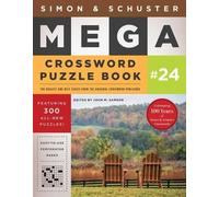 John M Samson John M. Sa Simon & Schuster Mega Crossword Puzzle Book (Tascabile)