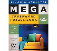 John M. Samson Simon & Schuster Mega Crossword Puzzle Book #25 (Tascabile)