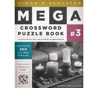 John M. Samson Simon & Schuster Mega Crossword Puzzle Book #3 (Tascabile)