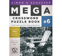 John M. Samson Simon & Schuster Mega Crossword Puzzle Book #6 (Tascabile)