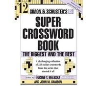 John M. Samson Simon & Schuster Super Crossword Puzzle Book #12 (Tascabile)