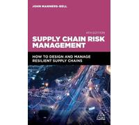 John Manners-Bell Supply Chain Risk Management (Tascabile)