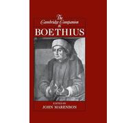 John Marenbon The Cambridge Companion to Boethius (Copertina rigida)