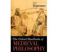 John Marenbon The Oxford Handbook of Medieval Philosophy (Tascabile)