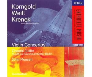 John Mauceri & Rso Berlin - Korngold/Weil/Krenek: Violin