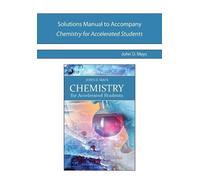 John Mays Solutions Manual to Accompany Chemistry for Accelerated St (Tascabile)