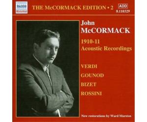 John McCormack Mccormack Edition 2, The: 1910 - 11 Acoustic Recordings (CD)