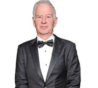 John McEnroe (Bow Tie) Half Body Buddy Cutout