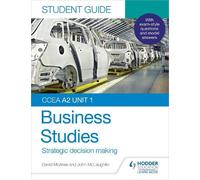 John McLaughlin CCEA A2 Unit 1 Business Studies Student Guide 3: Str (Tascabile)