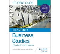 John McLaughlin CCEA AS Unit 1 Business Studies Student Guide 1: Int (Tascabile)