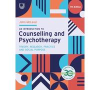 John McLeod An Introduction to Counselling and Psychotherapy: Theory (Tascabile)
