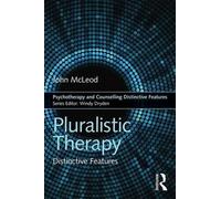 John McLeod Pluralistic Therapy (Tascabile)