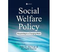 John McNutt Rick Hoefer Social Welfare Policy (Tascabile)