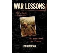 John Merson War Lessons (Tascabile)
