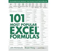 John Michaloudis Bryan Hong 101 Most Popular Excel Formulas (Tascabile)