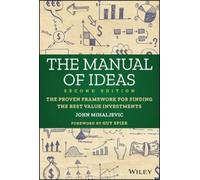 John Mihaljevic The Manual of Ideas (Copertina rigida)