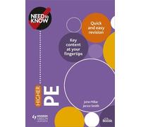 John Millar Janice Smith Need to Know: Higher PE (Tascabile)