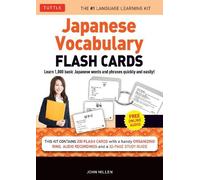 John Millen Japanese Vocabulary Flash (Mixed Media Product) (PRESALE 16/09/2025)