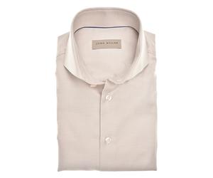 John Miller - Camicia a maniche lunghe tailored fit - - Shirts - Uomo - Beige - 2XL
