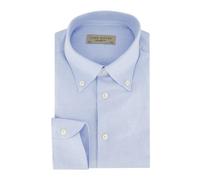 John Miller - Camicia Business Azzurra Slim Fit - - Shirts - Uomo - Blu - 3XL