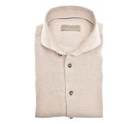 John Miller, ,Shirts ,Uomo ,Beige ,L Camicia in Lino Slim Fit