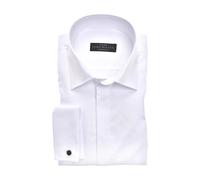 John Miller, ,Shirts ,Uomo ,Bianco ,3XL Camicia Bianca a Maniche Lunghe e Vestibilità Sartoriale
