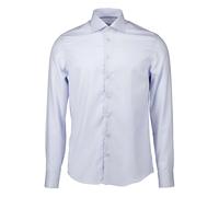 John Miller, ,Shirts ,Uomo ,Blu ,S Camicie blu a maniche lunghe