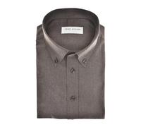 John Miller, ,Shirts ,Uomo ,Marrone ,L Camicia Elegante Slim Fit