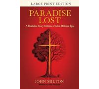 John Milton Alan Vermilye Paradise Lost (Large Print) (Tascabile)