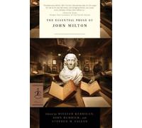 John Milton Essential Prose of John Milton (Tascabile) Modern Library Classics