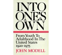 John Modell Into One's Own (Tascabile)