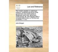 John Morgan The Modern Pleader (Tascabile)
